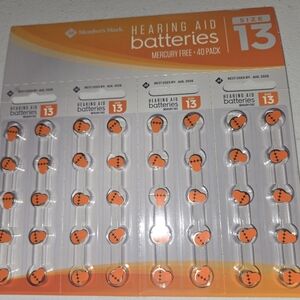 Member's Mark Hearing Aid Batteries Size 13